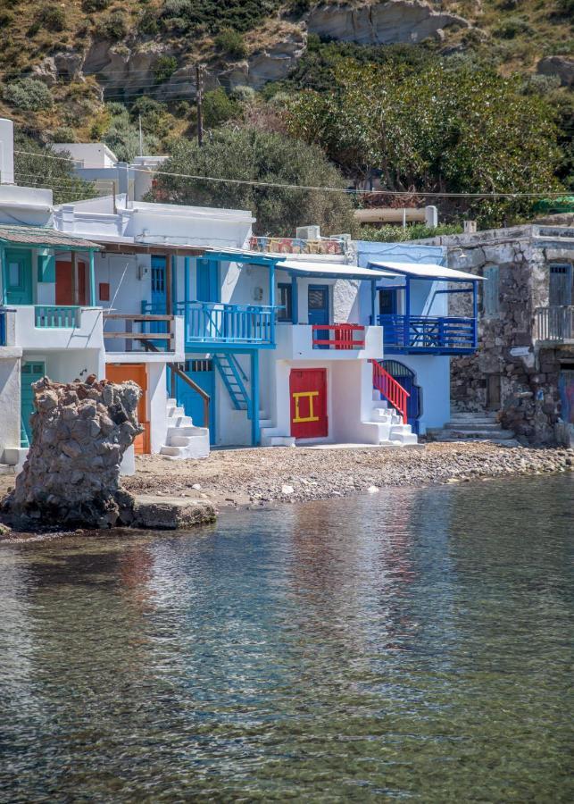 Klima  Blue Traditional Boathouse In Klima מראה חיצוני תמונה