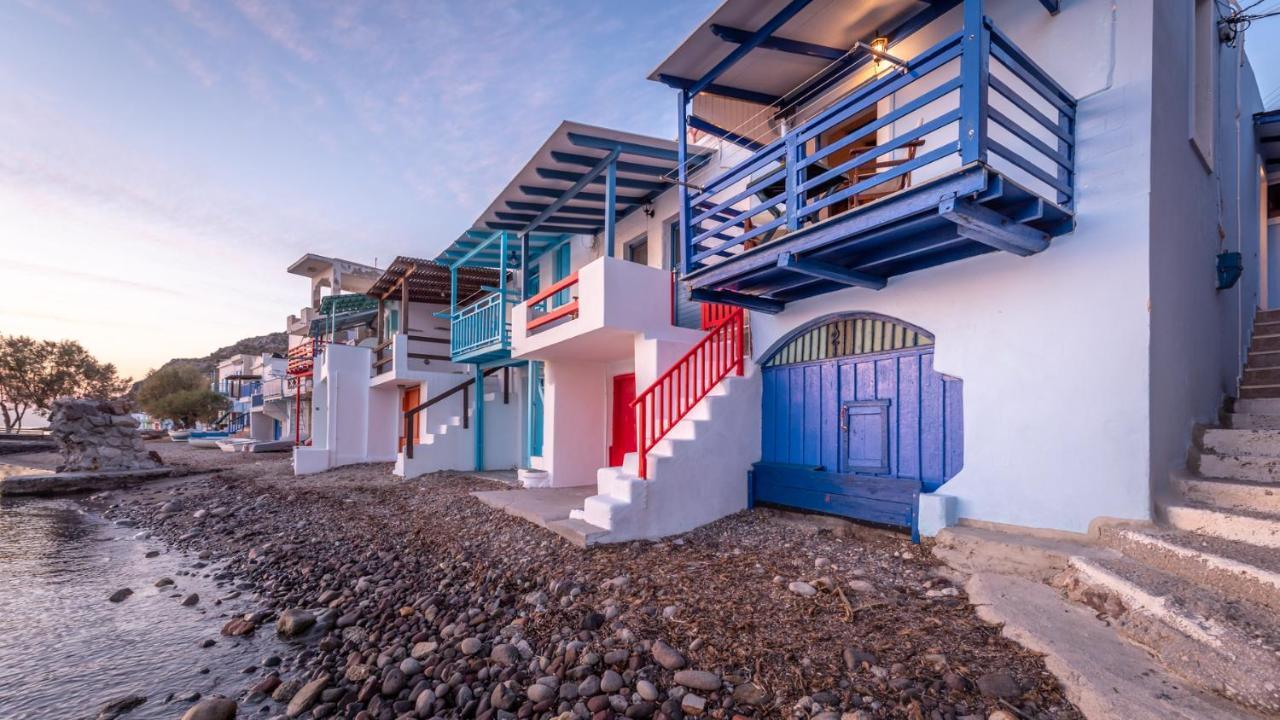 Klima  Blue Traditional Boathouse In Klima מראה חיצוני תמונה